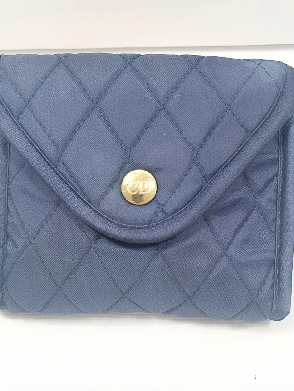 Christian Dior Canvas Coin Purse Wallet